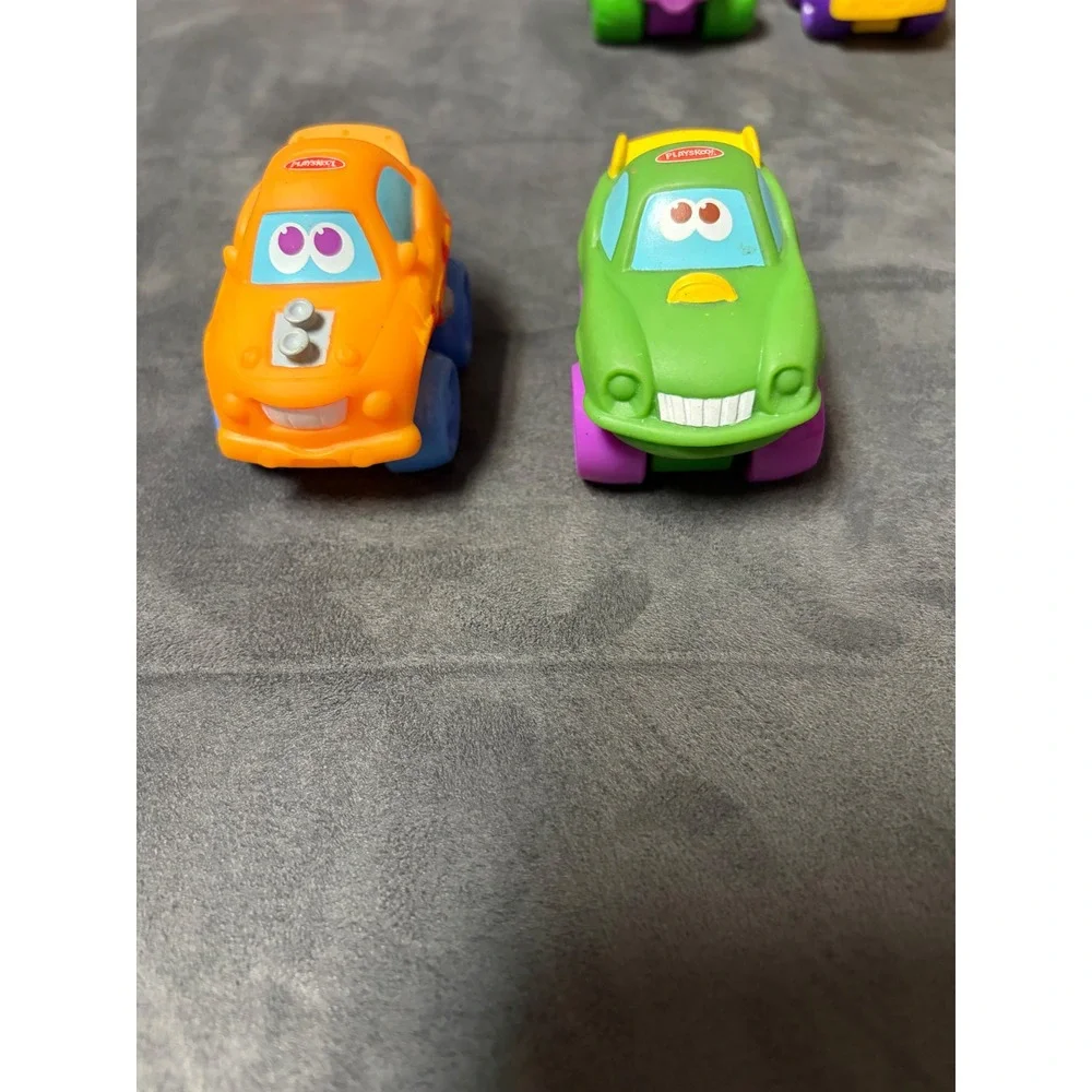 Playskool Lil Chuck & Friends 10 Chunky Mini car Soft Vehicles Toddler Preschool